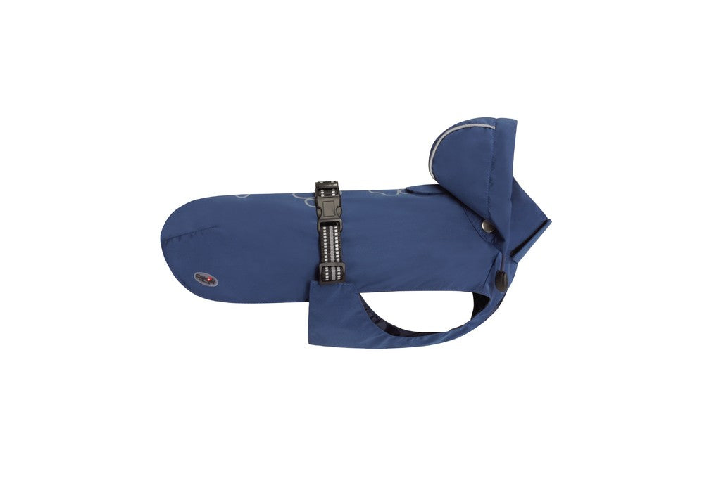 Camon Impermeabile per Cani Leggero Sfoderato Modello Roma - Taglia 60 Blu Camon Impermeabile per Cani Leggero Sfoderato Modello Roma - Taglia 60 Blu